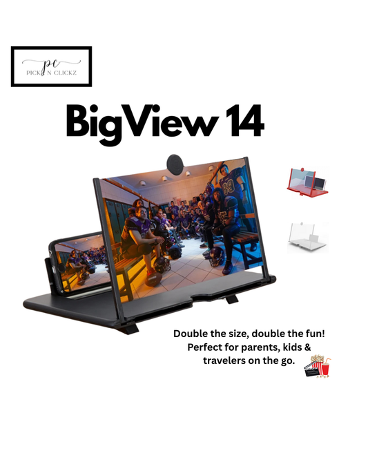 BigView 14 - HD Mobile Phone Screen Magnifier