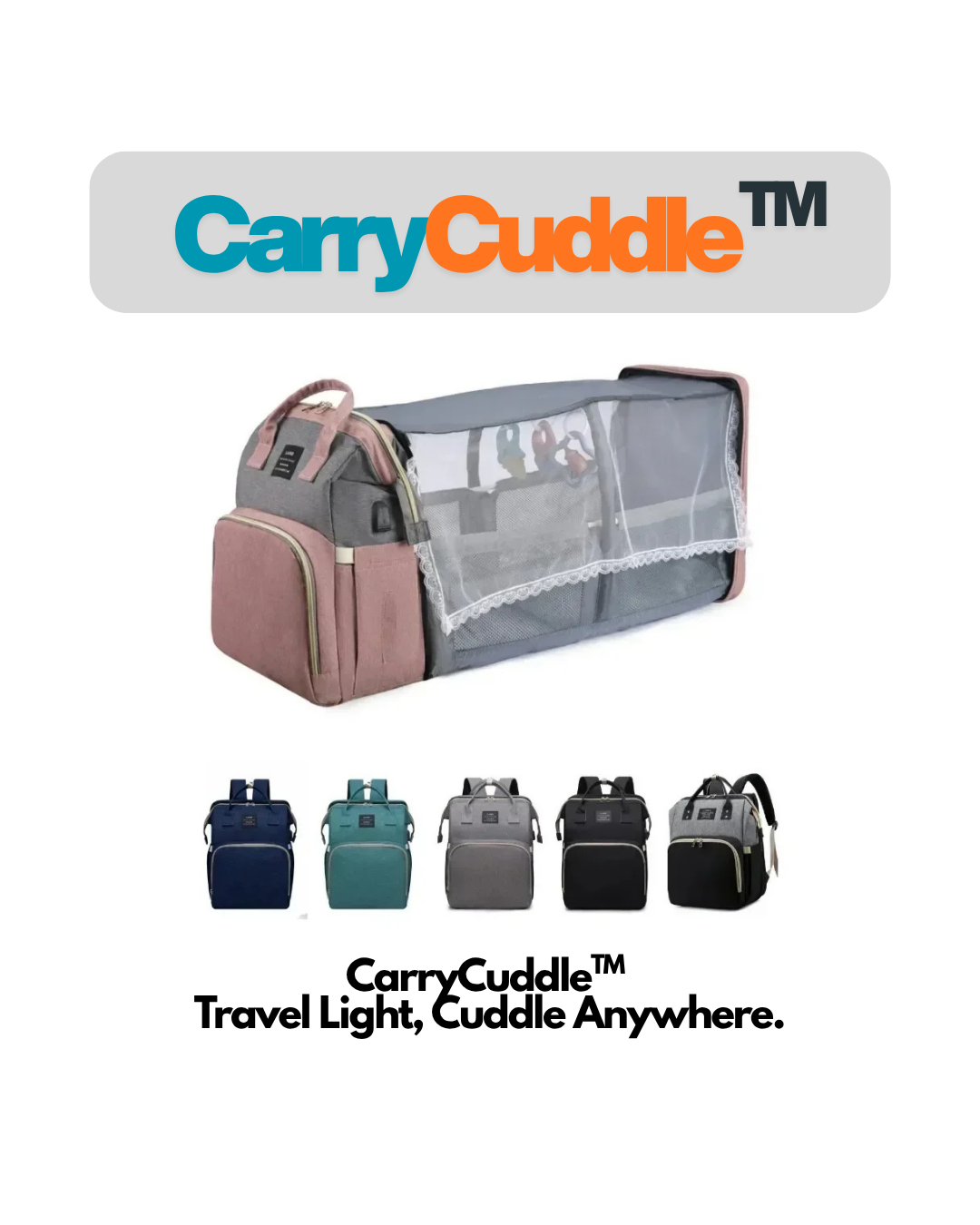 CarryCuddle™ - Lightweight Travel Maternity Bags