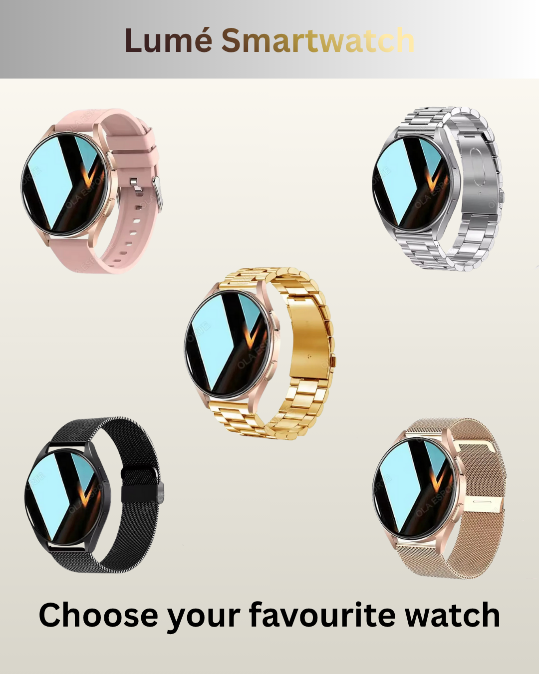 Lumé Smartwatch