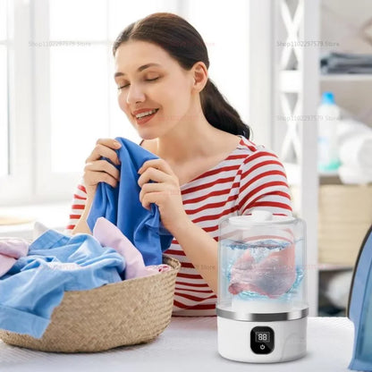 WashPod™ - Portable Mini Washing Machine