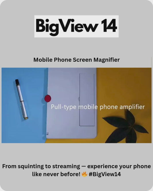 BigView 14 - HD Mobile Phone Screen Magnifier